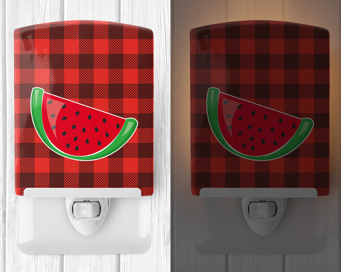 Backyard BBQ Watermelon Ceramic Night Light BB8630CNL