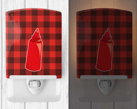 Backyard BBQ Ketchup Ceramic Night Light BB8638CNL