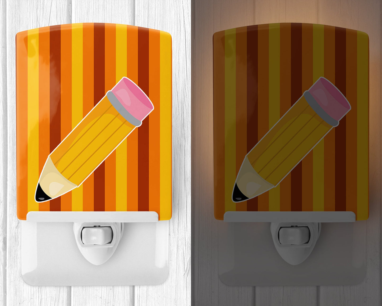 Back to School Pencil Ceramic Night Light BB8869CNL