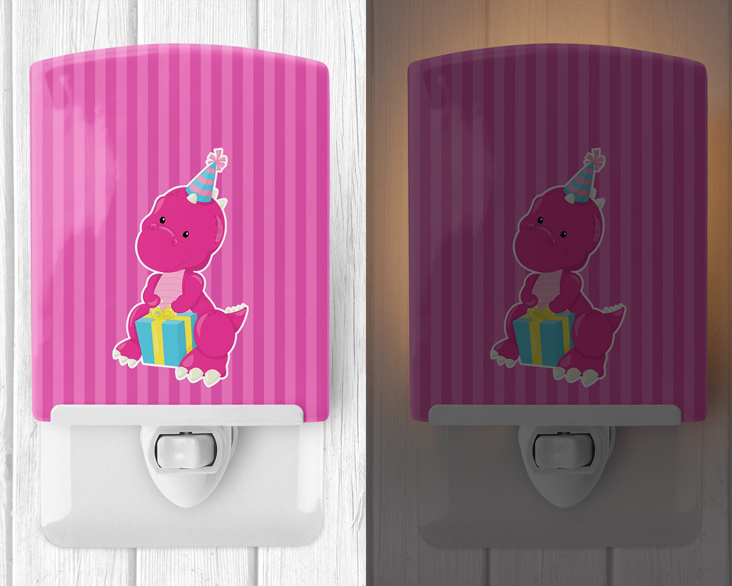 Dinosaur Pink #2 Ceramic Night Light BB8921CNL