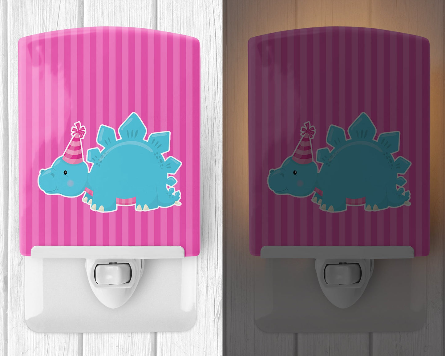 Dinosaur Pink #3 Ceramic Night Light BB8925CNL