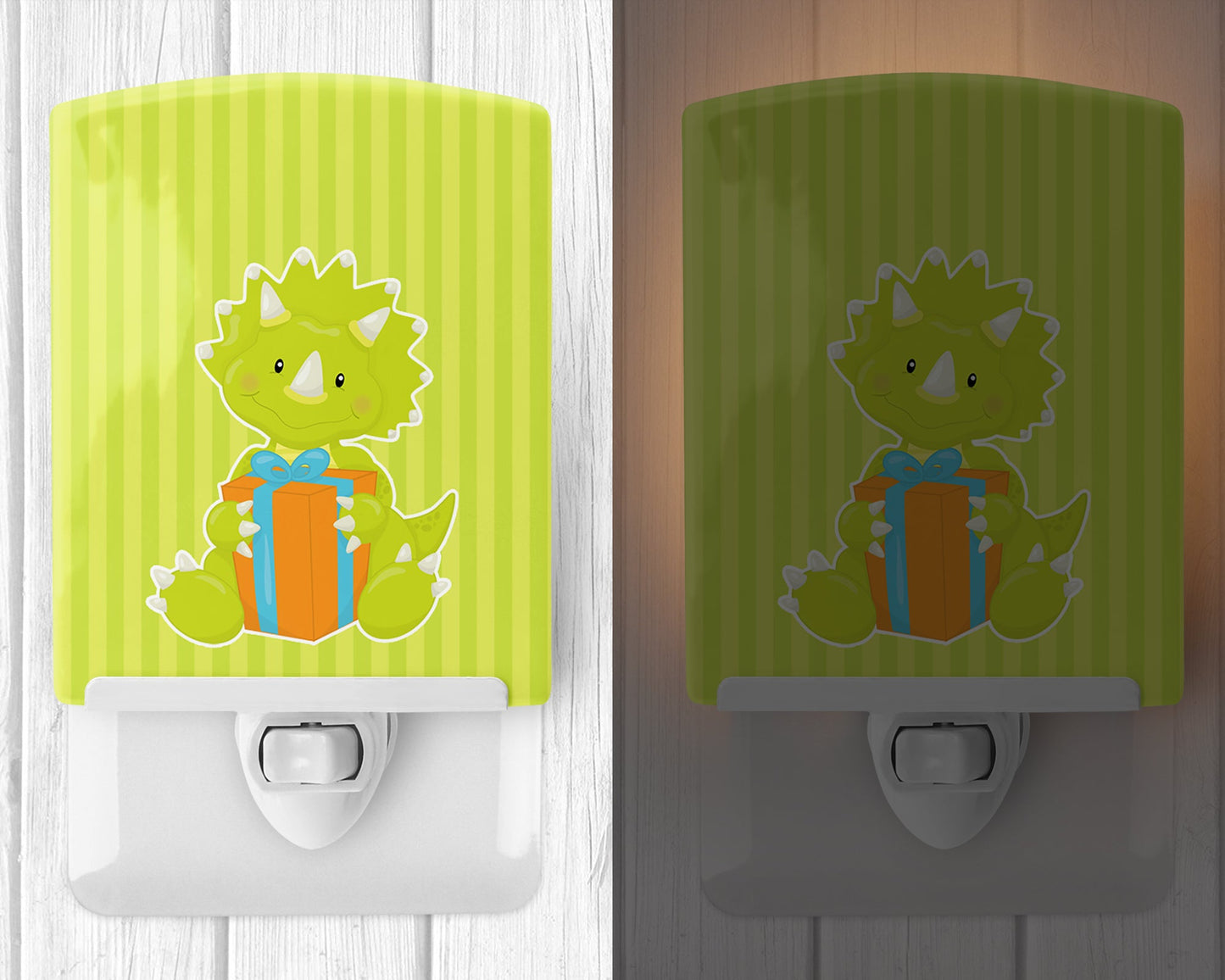 Dinosaur Green #2 Ceramic Night Light BB8929CNL