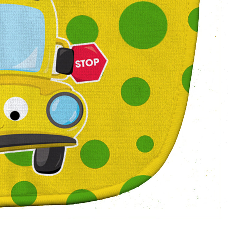 Back to School Bus Baby Bib BB9026BIB