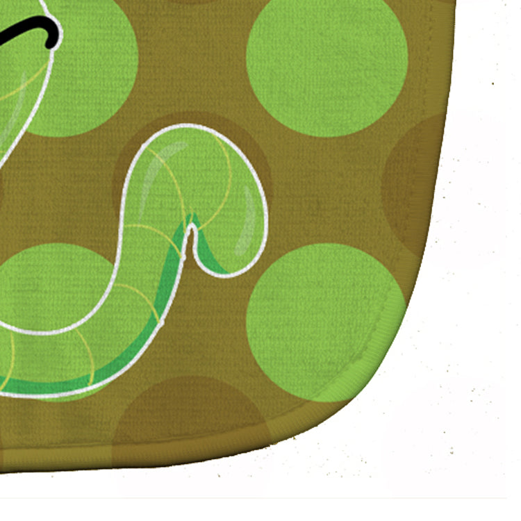 Back to School Worm Baby Bib BB9031BIB