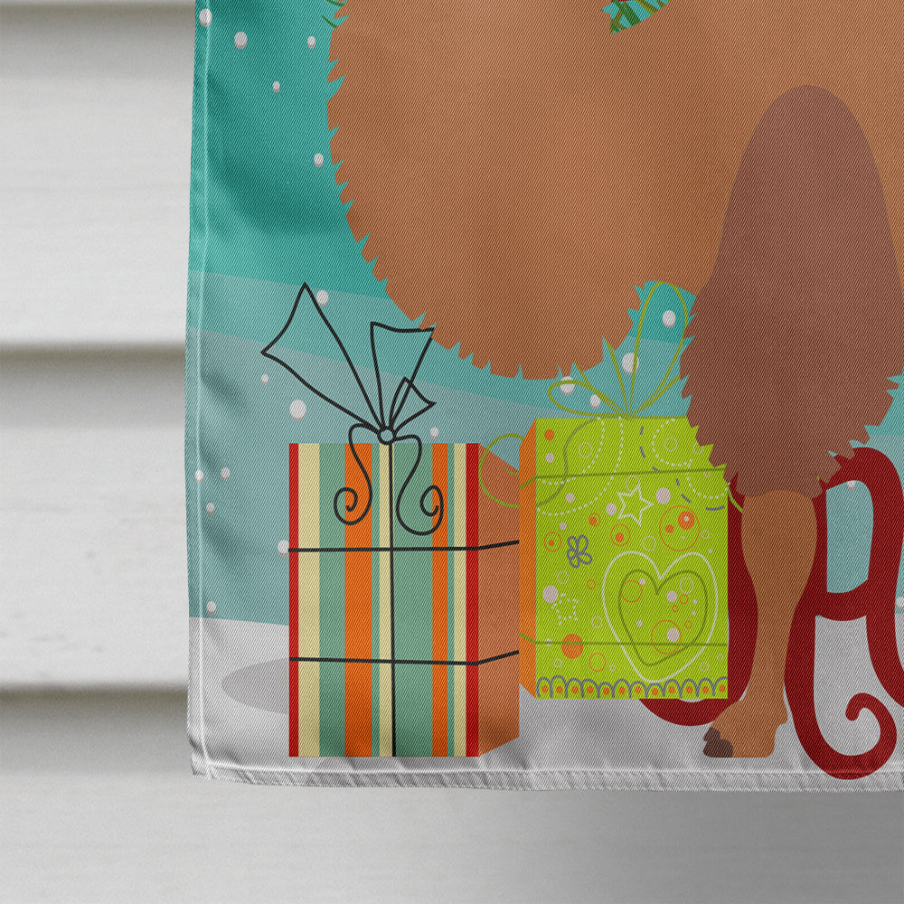 Bactrian Camel Christmas Flag Canvas House Size BB9185CHF