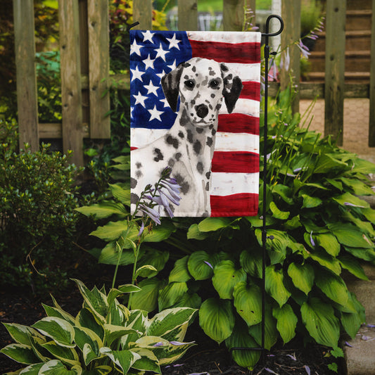 Dalmatian Patriotic Garden Flag - Outdoor Decorative Yard Flag BB9380GF