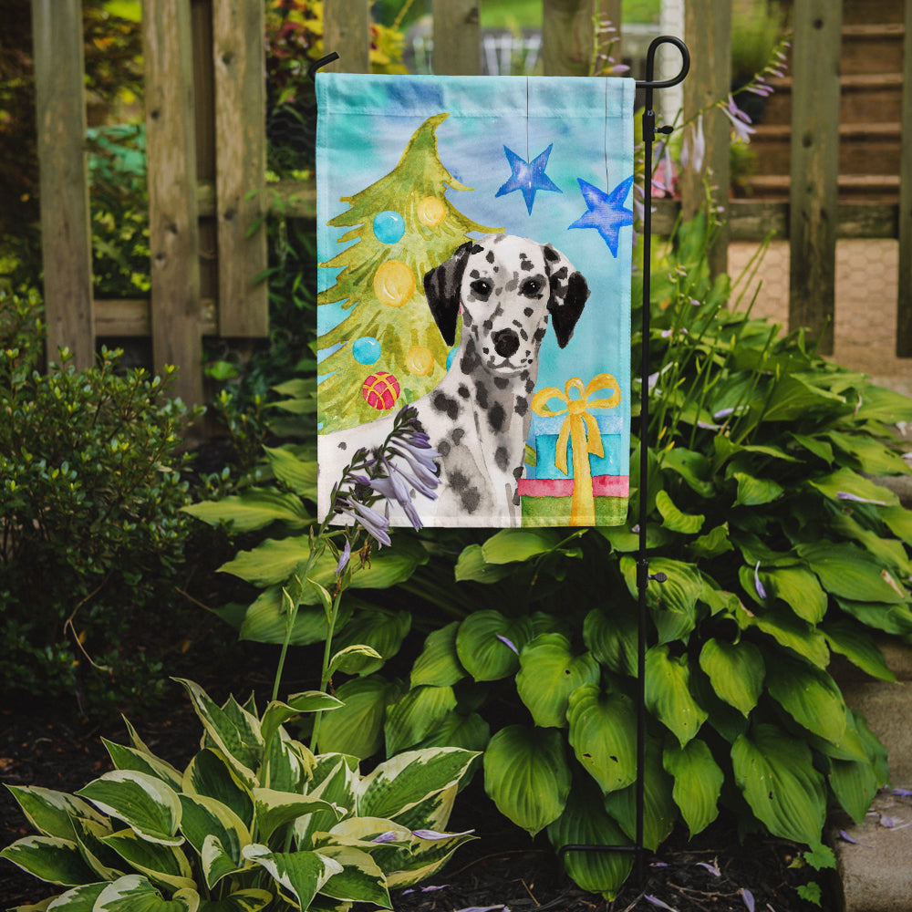 Dalmatian Christmas Garden Flag - Outdoor Decorative Yard Flag BB9415GF