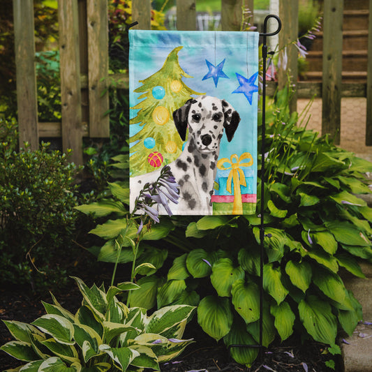 Dalmatian Christmas Garden Flag - Outdoor Decorative Yard Flag BB9415GF