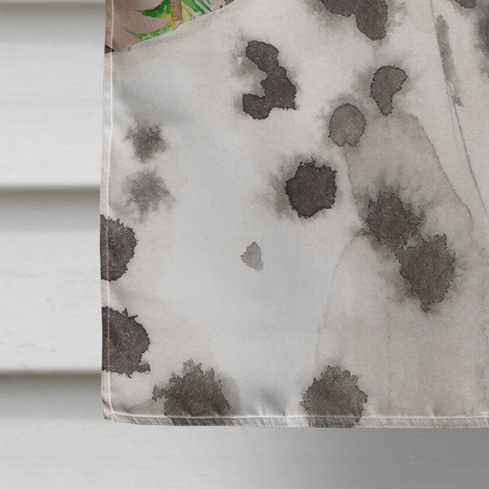 Dalmatian Pine Cones Flag Canvas House Size BB9590CHF
