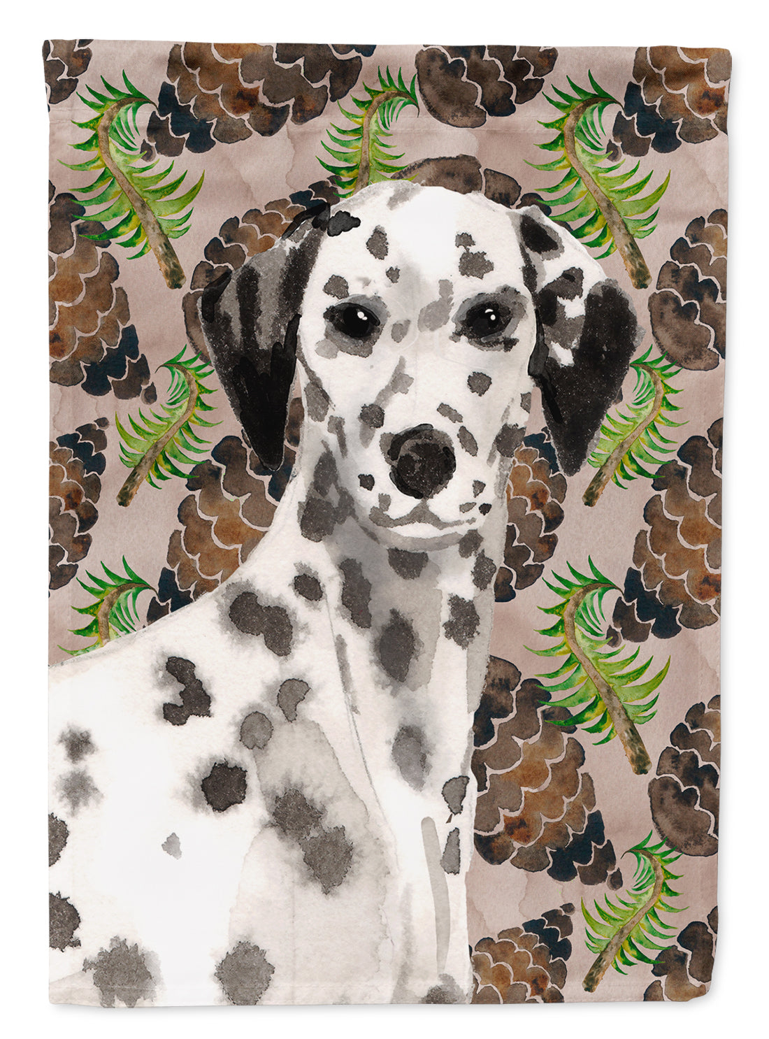 Dalmatian Pine Cones Garden Flag - Outdoor Decorative Yard Flag BB9590GF