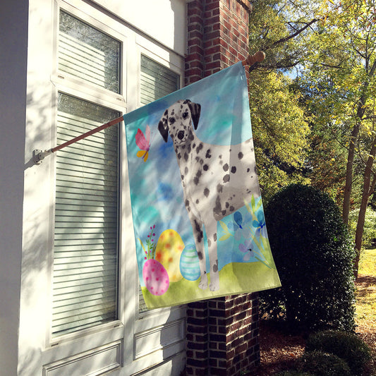 Dalmatian Easter Flag Canvas House Size BB9625CHF