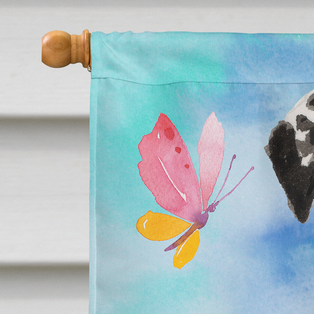 Dalmatian Easter Flag Canvas House Size BB9625CHF