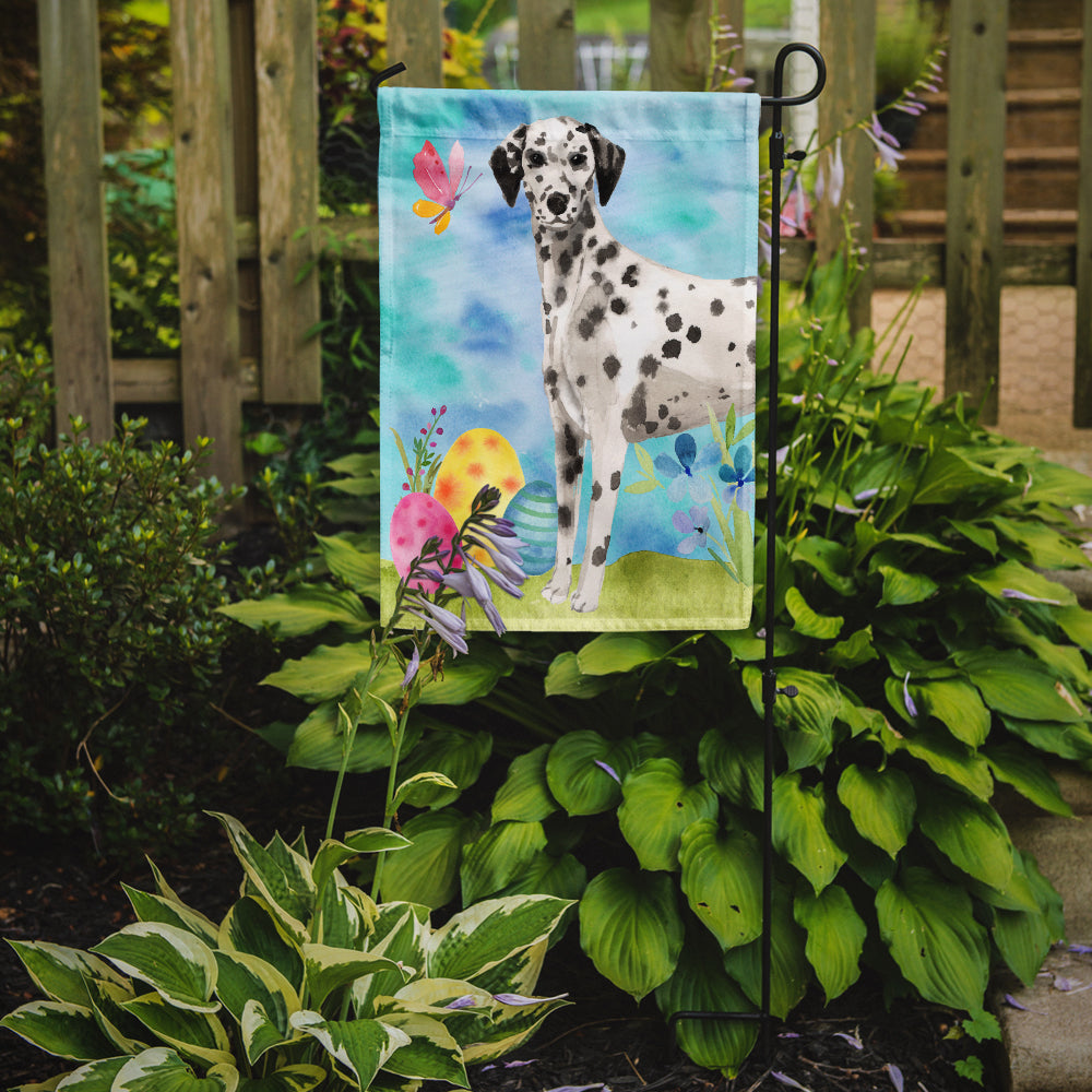 Dalmatian Easter Garden Flag - Outdoor Decorative Yard Flag BB9625GF