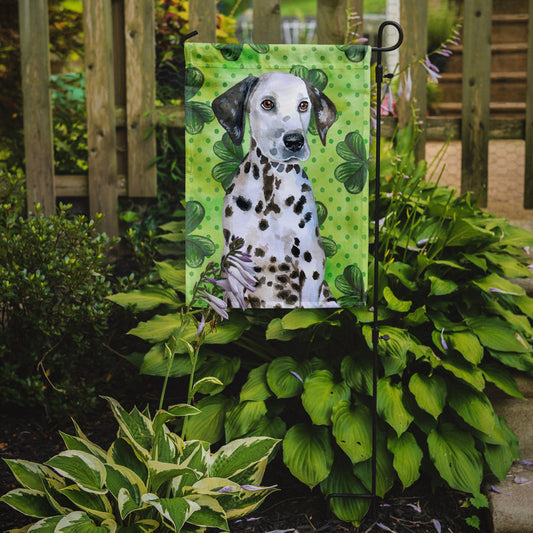 Dalmatian Puppy St Patrick's Garden Flag - Outdoor Decorative Yard Flag BB9882GF