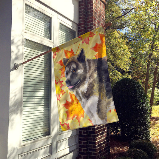 American Akita Fall Flag Canvas House Size BB9930CHF