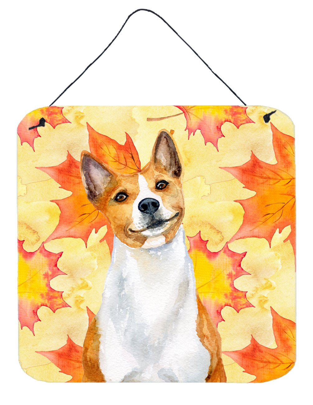 Basenji Fall Wall or Door Hanging Prints BB9953DS66