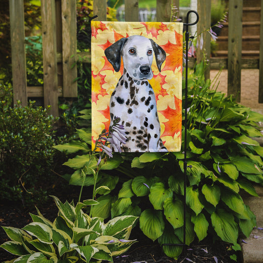 Dalmatian Puppy Fall Garden Flag - Outdoor Decorative Yard Flag BB9969GF