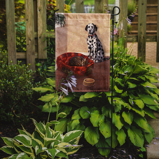Dalmatian Somebody is in my bed Garden Flag – Decorative Outdoor Yard Flag BDBA0305GF