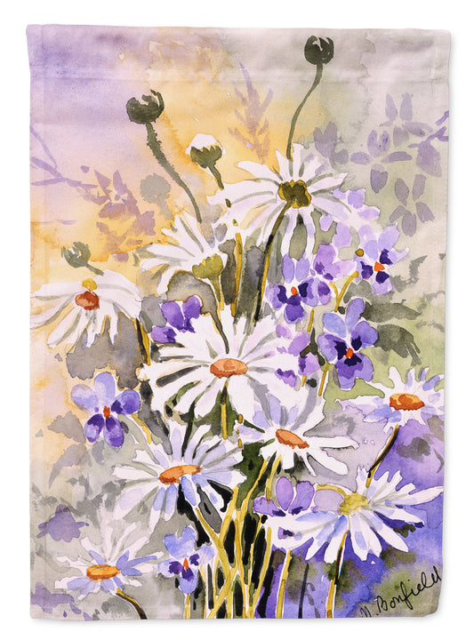 Daisies by Maureen Bonfield Garden Flag – Decorative Outdoor Yard Flag BMBO0115GF