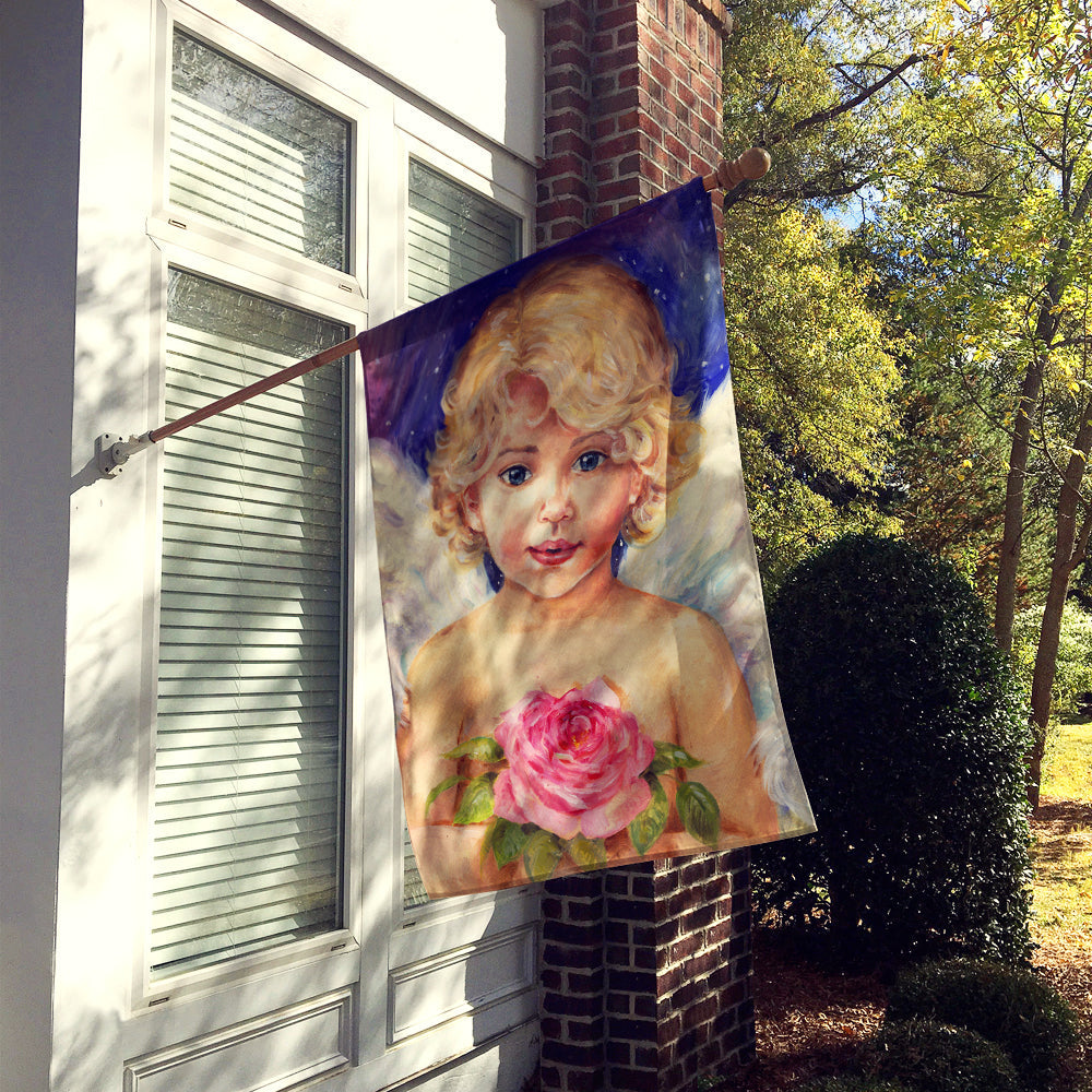 Little Angel by Debbie Cook Flag Canvas House Size CDCO0249CHF