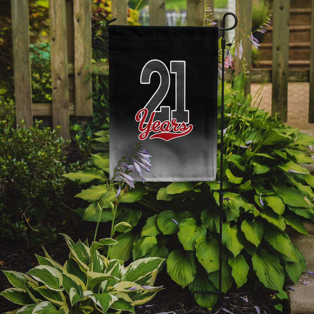 21 Years Garden Flag - Outdoor Decorative Yard Flag CJ1084GF