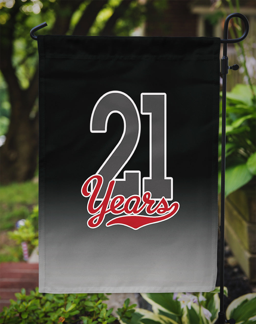 21 Years Garden Flag - Outdoor Decorative Yard Flag CJ1084GF