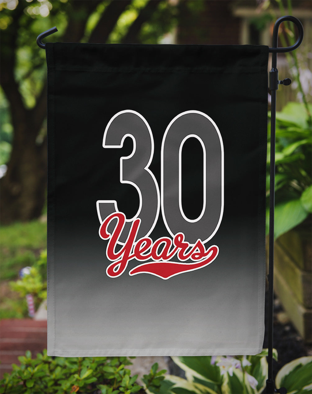 30 Years Garden Flag - Outdoor Decorative Yard Flag