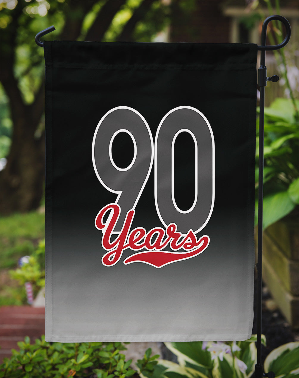 90 Years Garden Flag - Outdoor Decorative Yard Flag