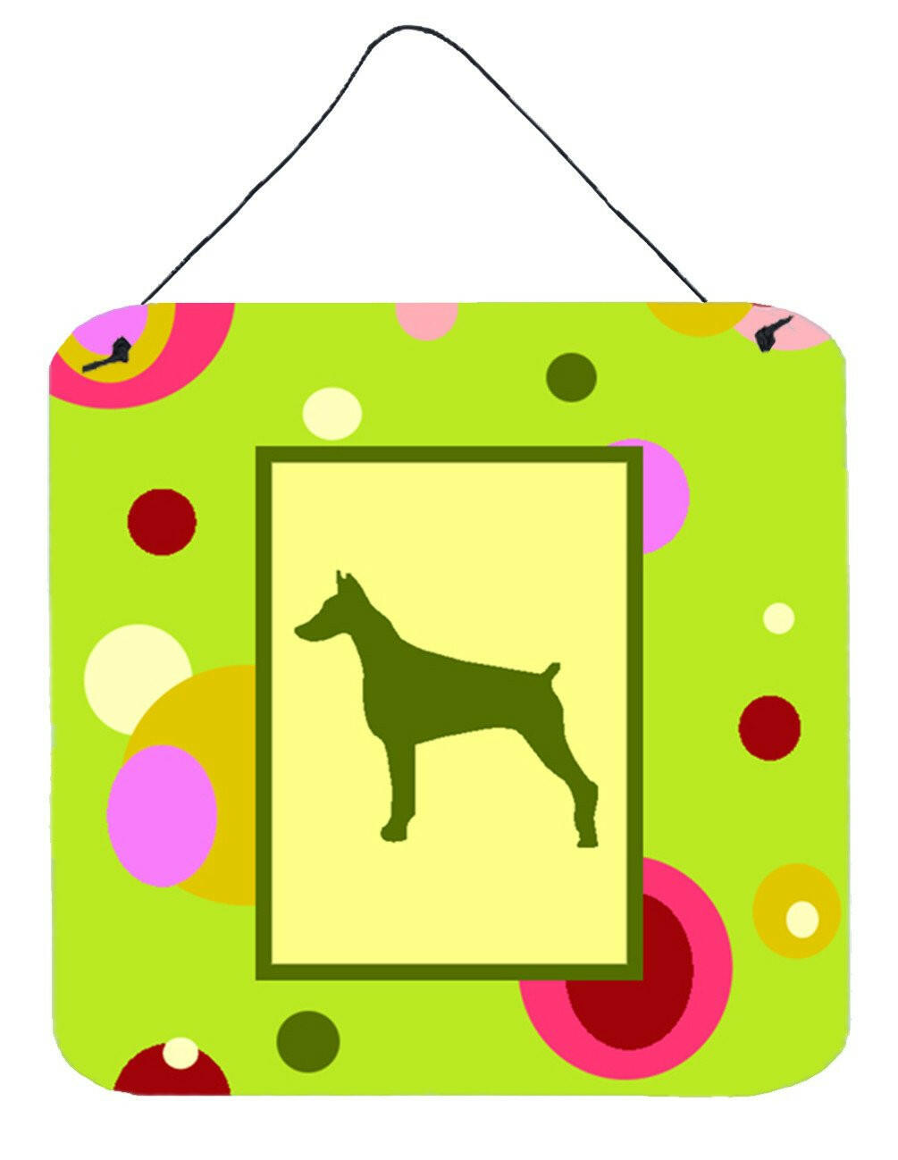 Doberman Aluminium Metal Wall or Door Hanging Prints