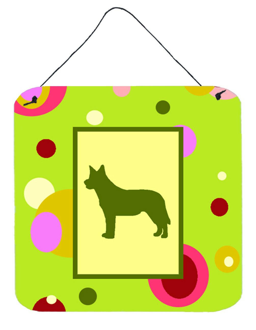 Australian Cattle Dog Aluminium Metal Wall or Door Hanging Prints
