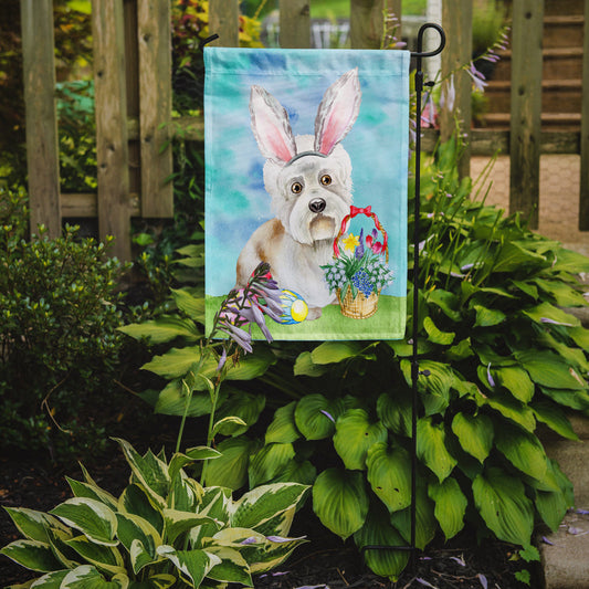 Dandie Dinmont Easter Bunny Garden Flag - Outdoor Decorative Yard Flag CK1379GF