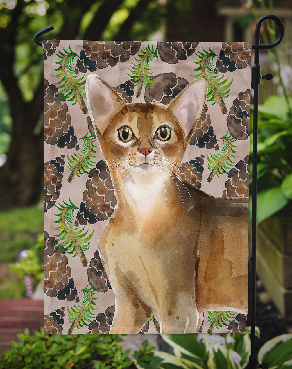 Abyssinian Pine Cones Garden Flag - Outdoor Decorative Yard Flag CK3087GF