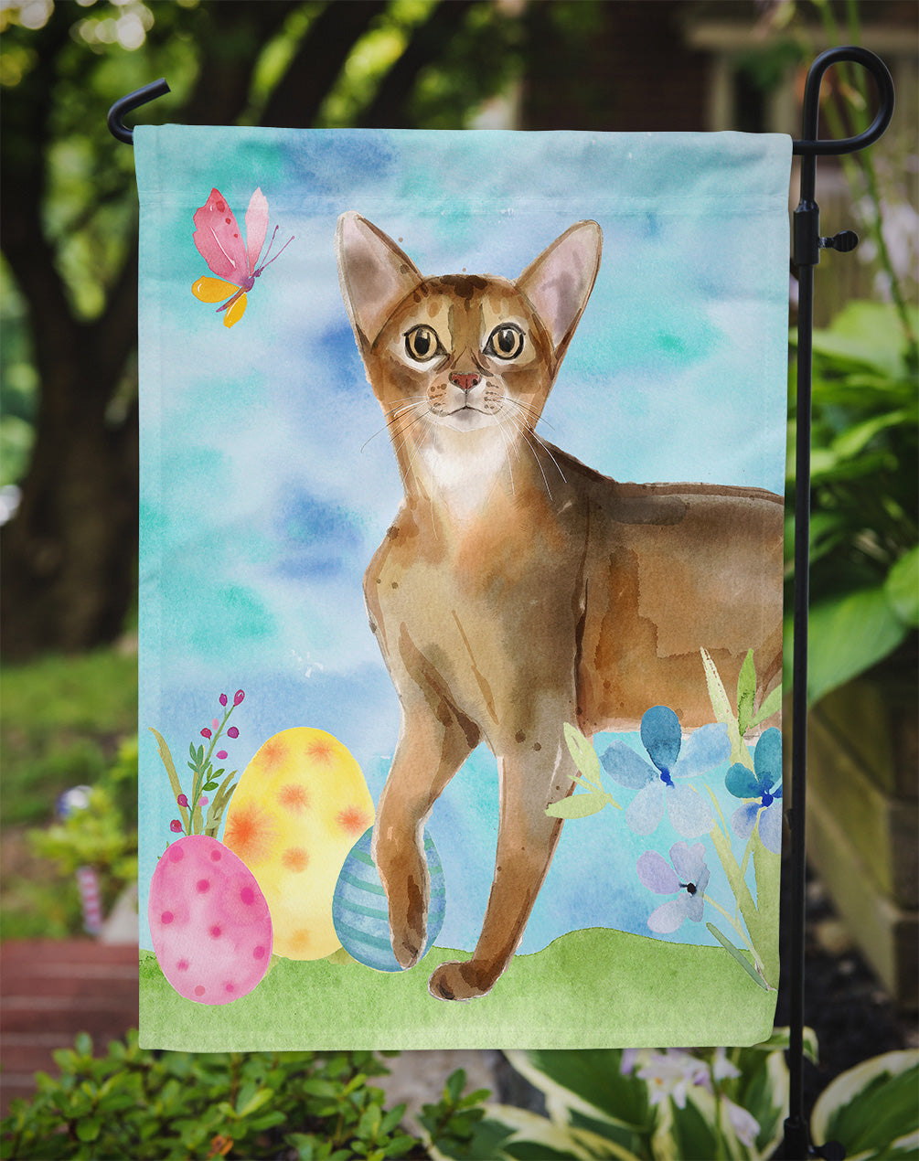 Abyssinian Easter Eggs Garden Flag - Outdoor Decorative Yard Flag CK3132GF