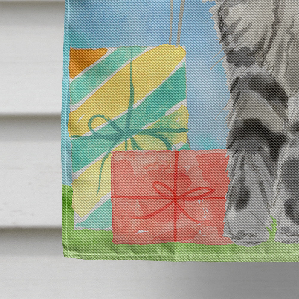 Maine Coon Happy Birthday Flag Canvas House Size CK3169CHF