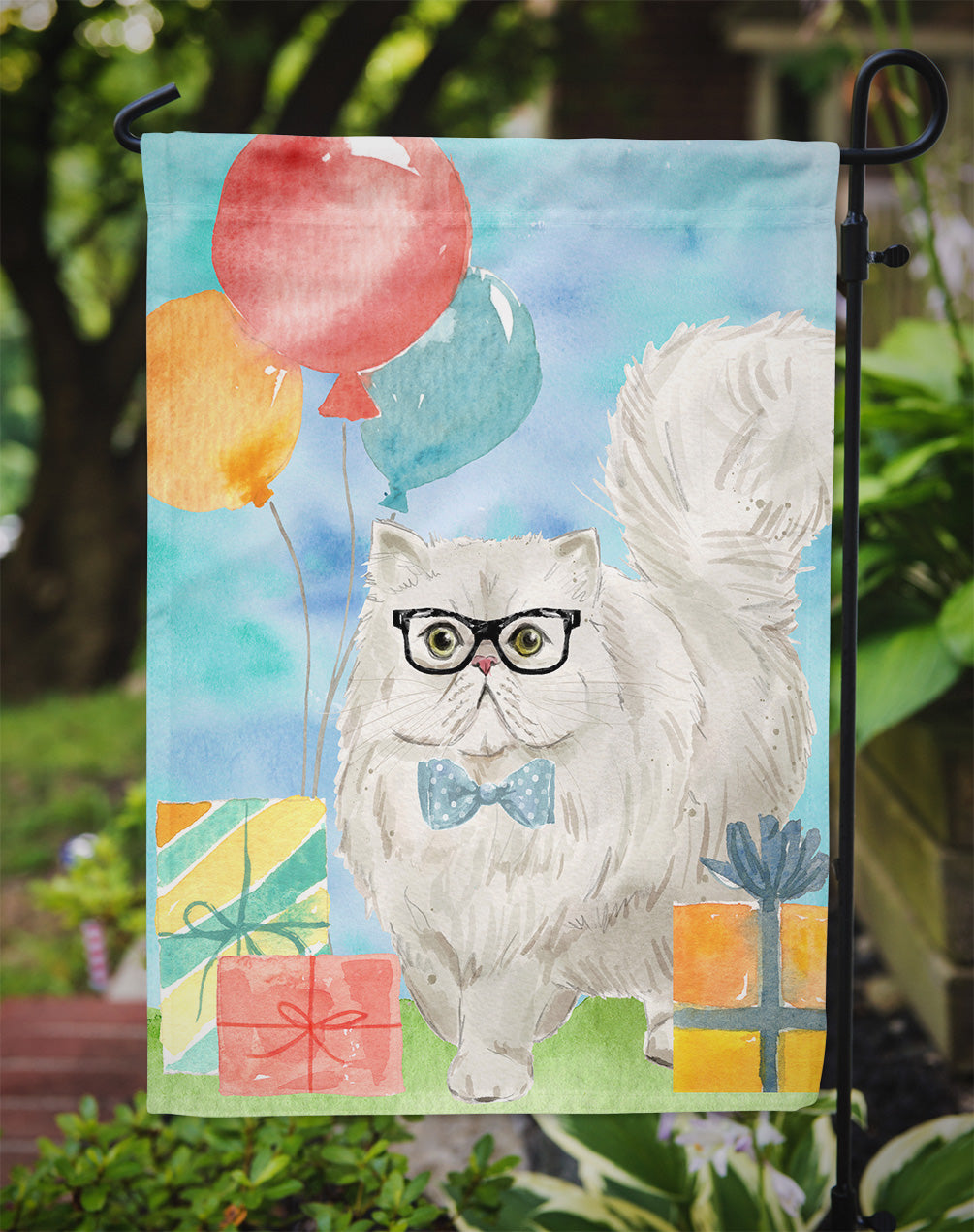 Persian Happy Birthday Garden Flag - Outdoor Decorative Yard Flag CK3170GF