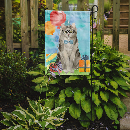 Ragamuffin Happy Birthday Garden Flag - Outdoor Decorative Yard Flag CK3171GF