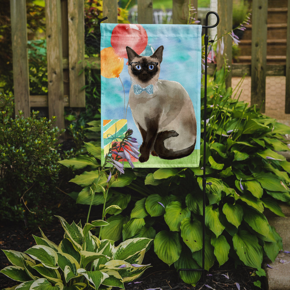Siamese Happy Birthday Garden Flag - Outdoor Decorative Yard Flag CK3174GF