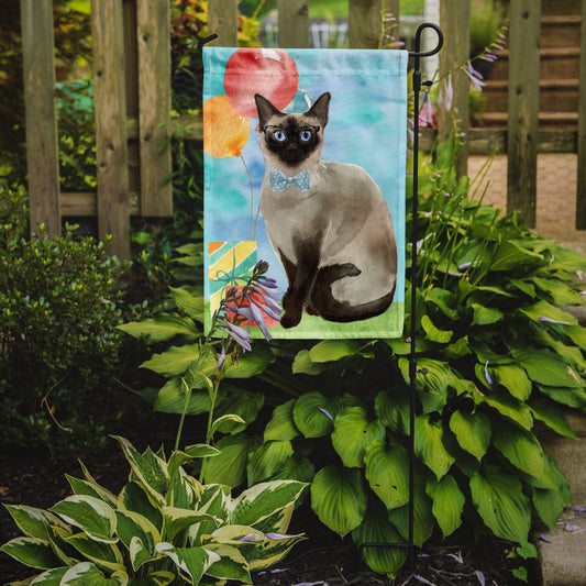 Siamese Happy Birthday Garden Flag - Outdoor Decorative Yard Flag CK3174GF
