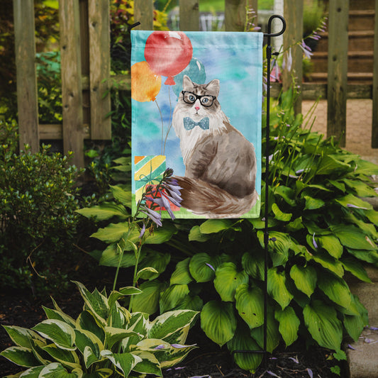 Siberian Happy Birthday Garden Flag - Outdoor Decorative Yard Flag CK3175GF