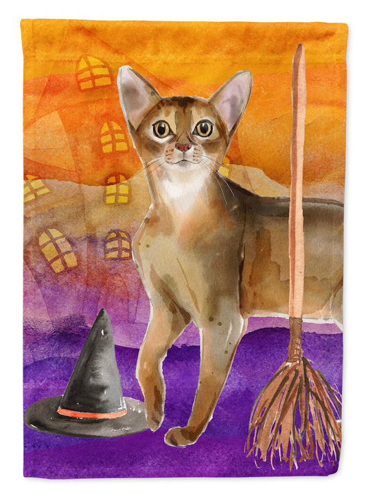 Abyssinian Halloween Garden Flag - Outdoor Decorative Yard Flag CK3177GF