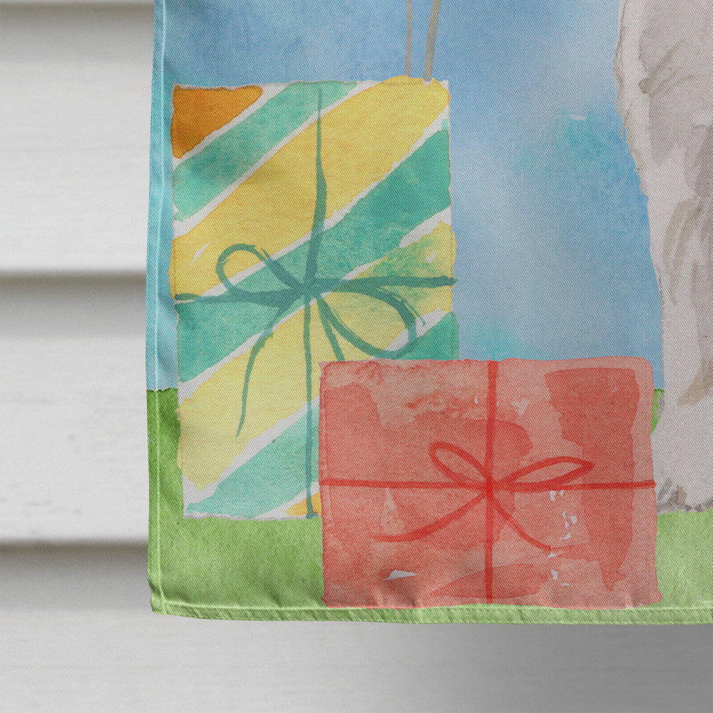 Happy Birthday Jack Russell Terrier Flag Canvas House Size CK3237CHF