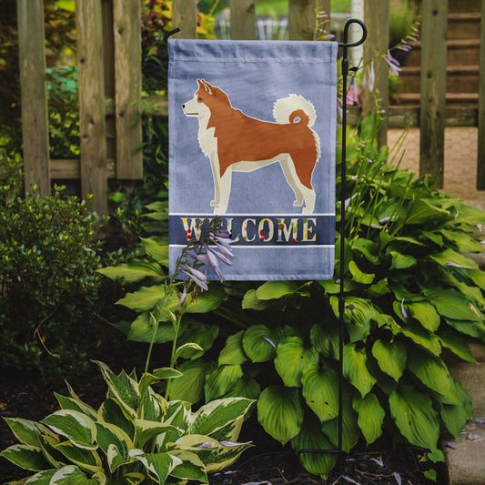 Akita Welcome Garden Flag - Outdoor Decorative Yard Flag CK3571GF