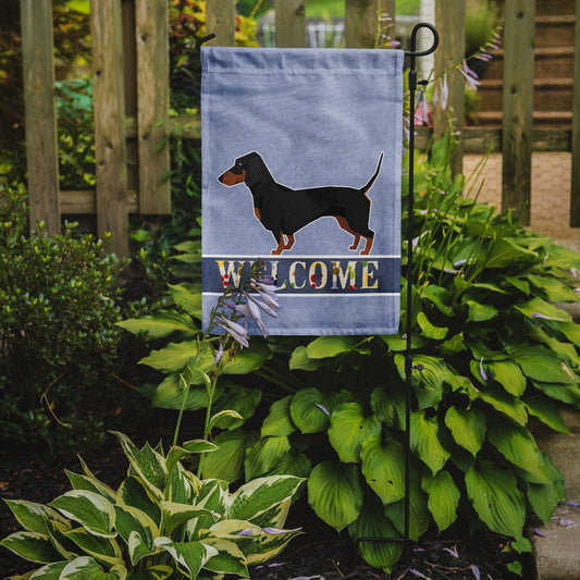 Dachshund Welcome Garden Flag - Outdoor Decorative Yard Flag CK3592GF