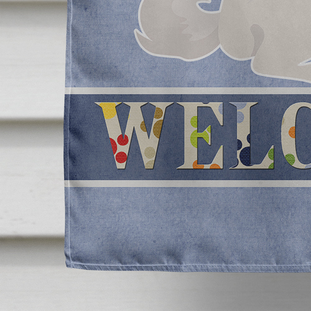 Danish Spitz Welcome Flag Canvas House Size CK3690CHF