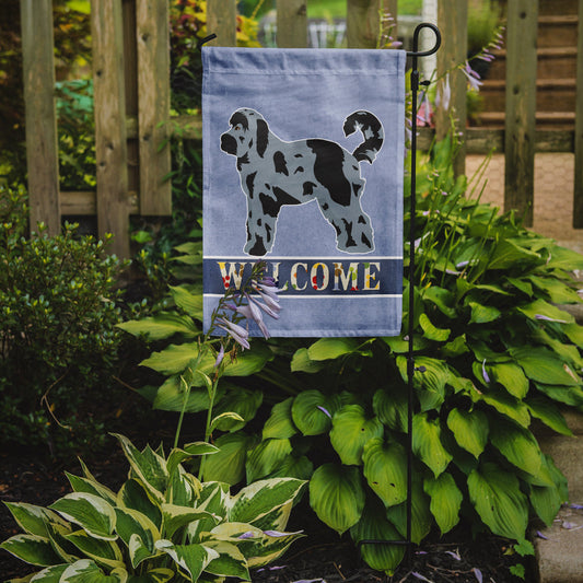 Aussiedoodle #2 Welcome Garden Flag – Decorative Outdoor Yard Flag CK3707GF