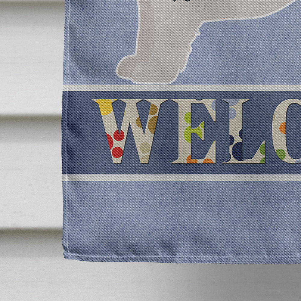 Corgi Husky Mix #2 Welcome Flag Canvas House Size CK3731CHF