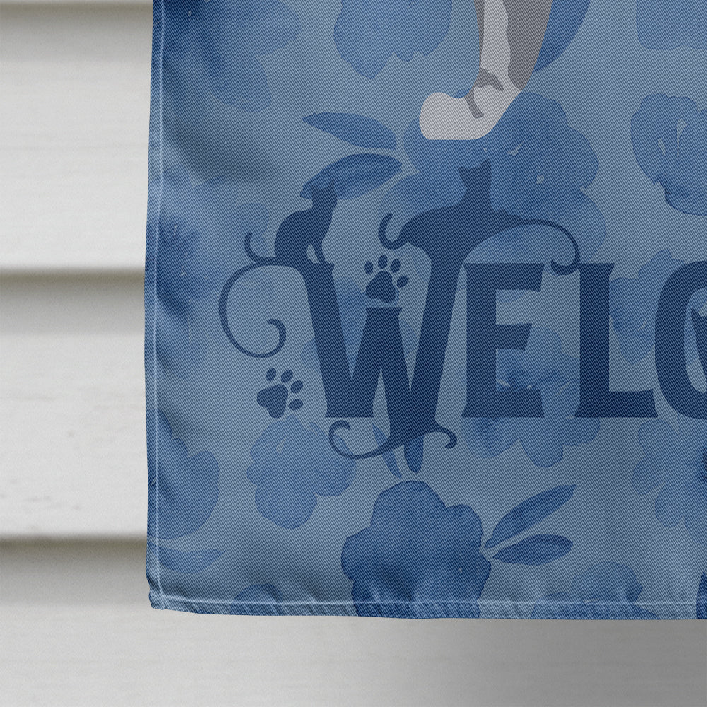 Australian Mist #2 Cat Welcome Flag Canvas House Size CK4829CHF