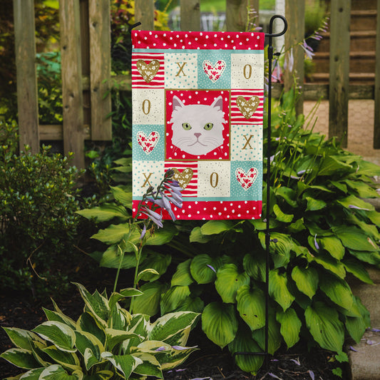 Asian Semi Longhaired Cat Garden Flag - Outdoor Decorative Yard Flag CK5085GF