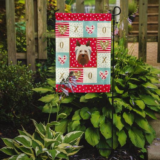 Australian Silky Terrier Garden Flag - Outdoor Decorative Yard Flag CK5183GF
