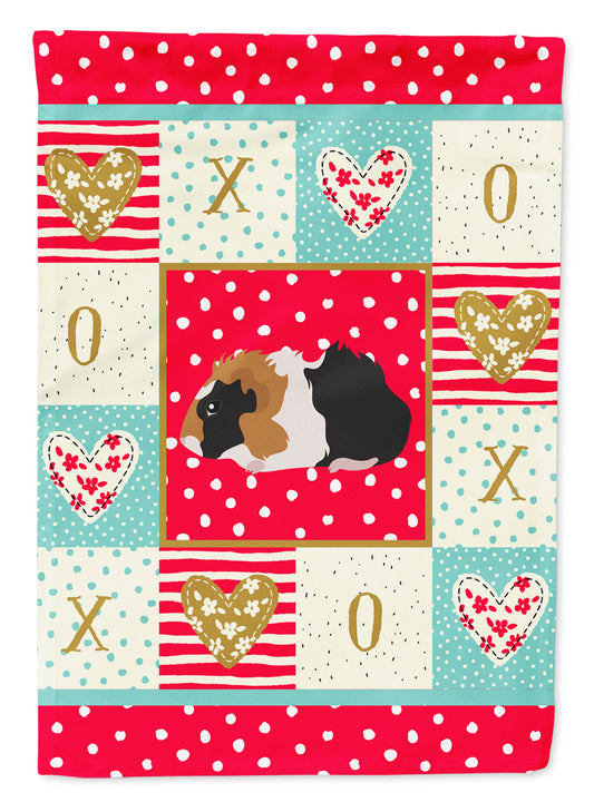 Abyssinian Guinea Pig Love Garden Flag – Decorative Outdoor Yard Flag CK5426GF